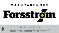 Maanrakennus Forsström Oy Ab logo